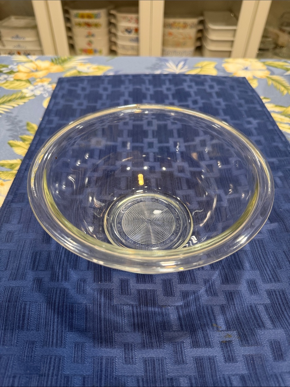 Pyrex Clear Glass 322 1L Serving Bowl